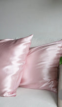Load image into Gallery viewer, Blush Silk Pillowcase