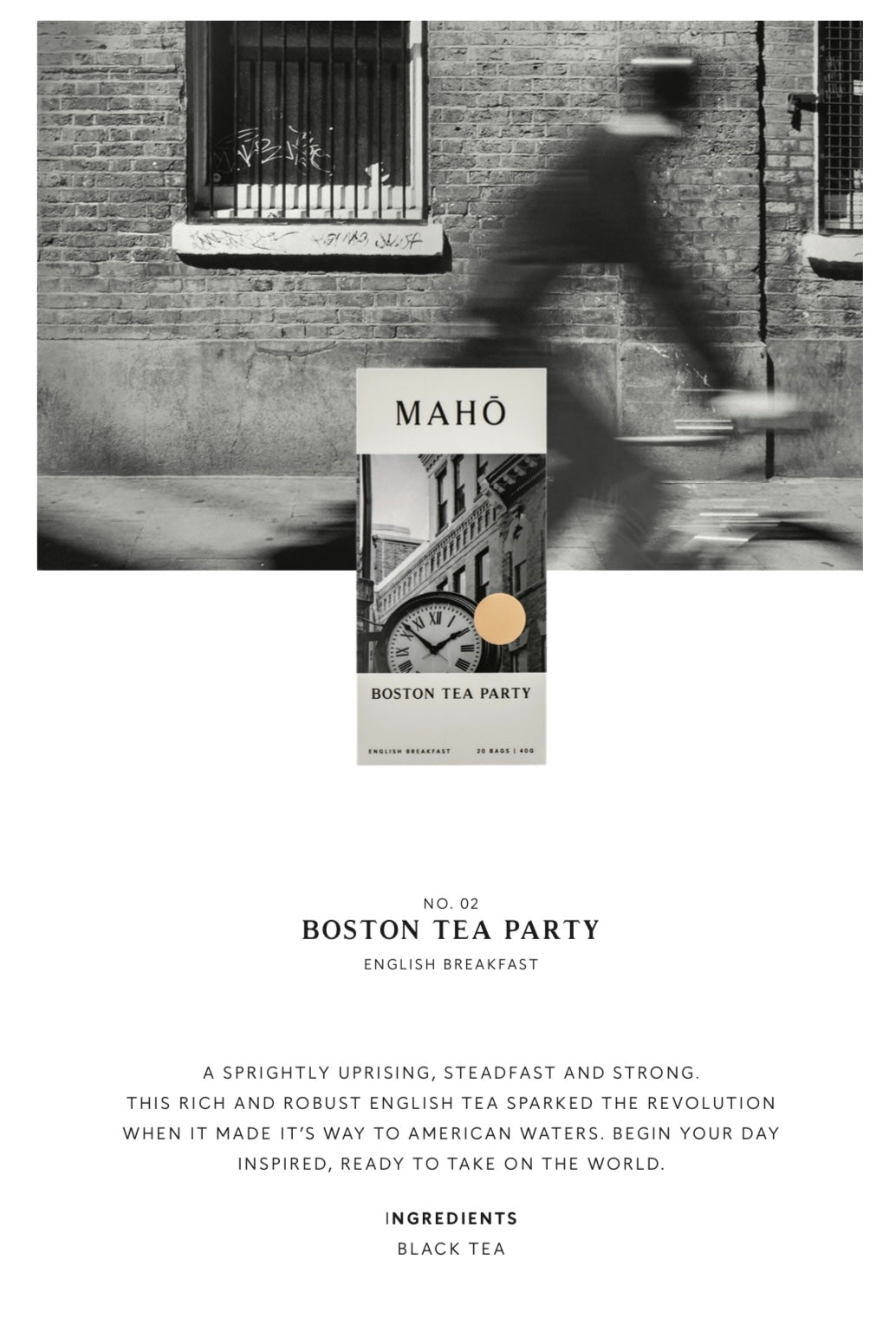 Boston Tea Party with Stainless Steel canister