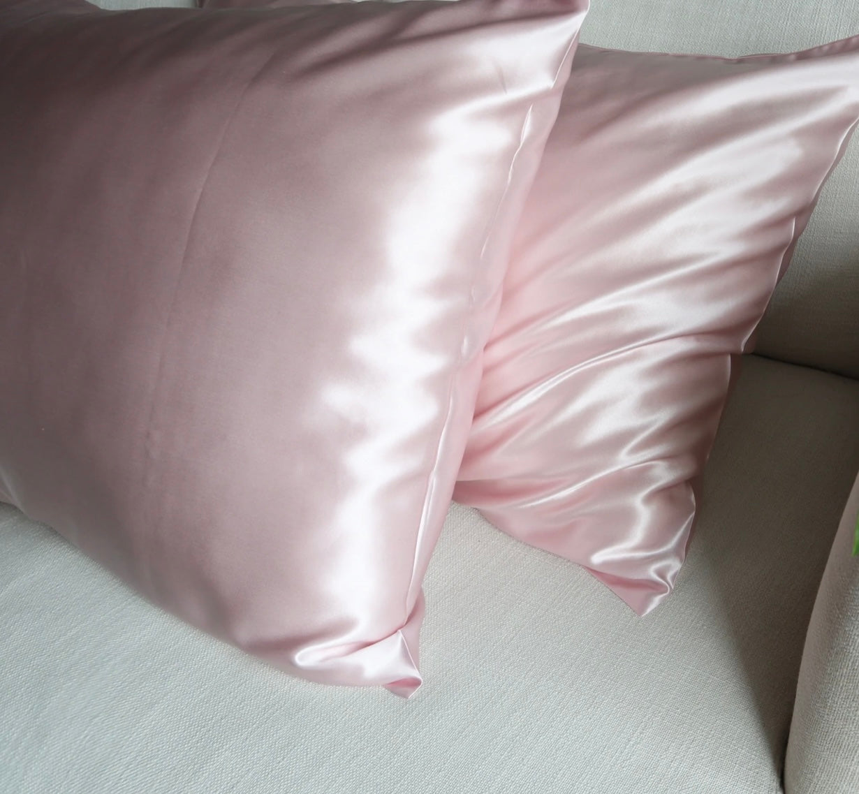 Blush Silk Pillowcase